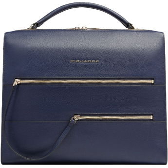Деловая сумка женская PIQUADRO PATRICIA CA4098W140/BLU с отделением для ноутбука 14